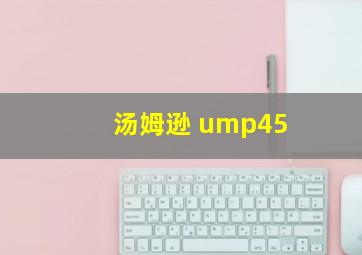 汤姆逊 ump45